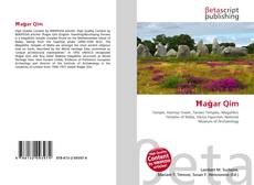 Portada del libro de Ħaġar Qim