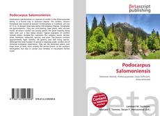 Podocarpus Salomoniensis的封面