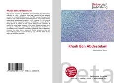 Portada del libro de Rhadi Ben Abdesselam