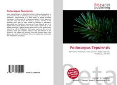 Portada del libro de Podocarpus Tepuiensis