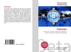 PsyScope kitap kapağı