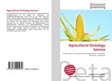 Agricultural Ontology Service kitap kapağı