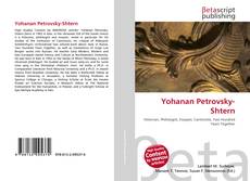 Buchcover von Yohanan Petrovsky-Shtern