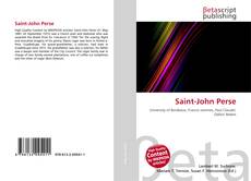 Buchcover von Saint-John Perse