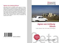 Buchcover von Agnes von Limburg-Stirum