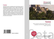 Buchcover von Toniná