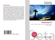 Bookcover of Yohannan III
