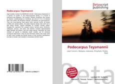 Copertina di Podocarpus Teysmannii