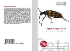 Bookcover of Agrilus biguttatus