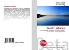 Couverture de Socialist Lebanon