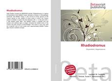 Couverture de Rhadiodromus