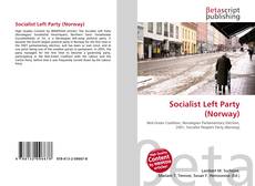 Couverture de Socialist Left Party (Norway)