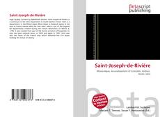 Bookcover of Saint-Joseph-de-Rivière