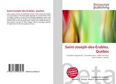 Saint-Joseph-des-Érables, Quebec的封面