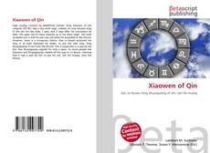Capa do livro de Xiaowen of Qin 