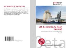 Buchcover von USS General W. G. Haan (AP-158)