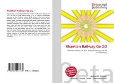 Buchcover von Rhaetian Railway Ge 2/2