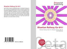 Buchcover von Rhaetian Railway Ge 4/4 I