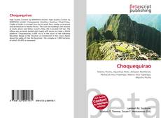 Bookcover of Choquequirao