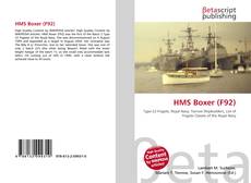 Bookcover of HMS Boxer (F92)
