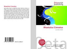 Copertina di Rhaetulus Crenatus