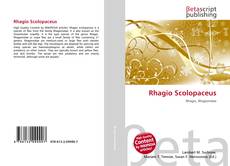 Portada del libro de Rhagio Scolopaceus