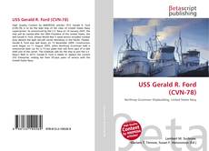 Bookcover of USS Gerald R. Ford (CVN-78)