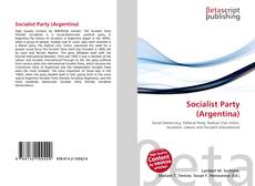 Capa do livro de Socialist Party (Argentina) 