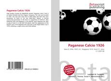 Bookcover of Paganese Calcio 1926
