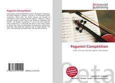 Copertina di Paganini Competition