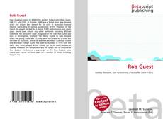 Copertina di Rob Guest