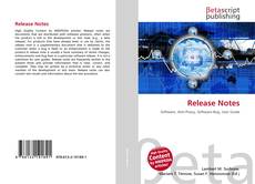Buchcover von Release Notes