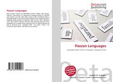 Buchcover von Paezan Languages