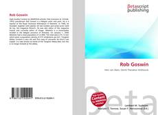 Copertina di Rob Goswin