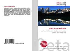 Couverture de Ubsunur Hollow
