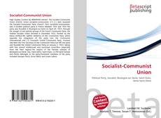 Buchcover von Socialist-Communist Union