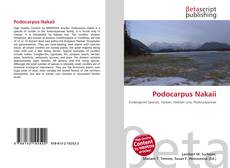 Couverture de Podocarpus Nakaii
