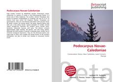 Buchcover von Podocarpus Novae-Caledoniae