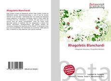Couverture de Rhagoletis Blanchardi