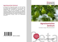 Capa do livro de Agrochemisches Zentrum 