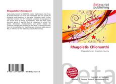 Buchcover von Rhagoletis Chionanthi