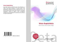 Buchcover von Wola Rzędzińska