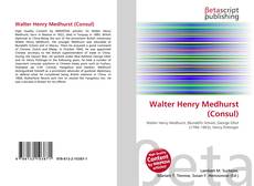 Buchcover von Walter Henry Medhurst (Consul)