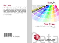 Buchcover von Page 2 Stage