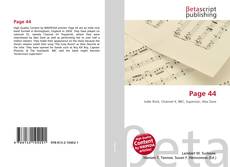 Copertina di Page 44