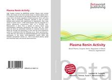 Buchcover von Plasma Renin Activity