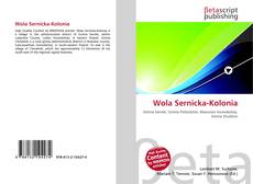 Couverture de Wola Sernicka-Kolonia