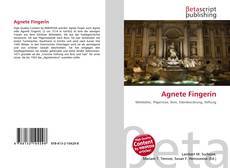 Capa do livro de Agnete Fingerin 
