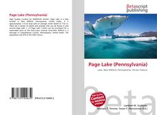 Capa do livro de Page Lake (Pennsylvania) 