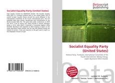Capa do livro de Socialist Equality Party (United States) 
